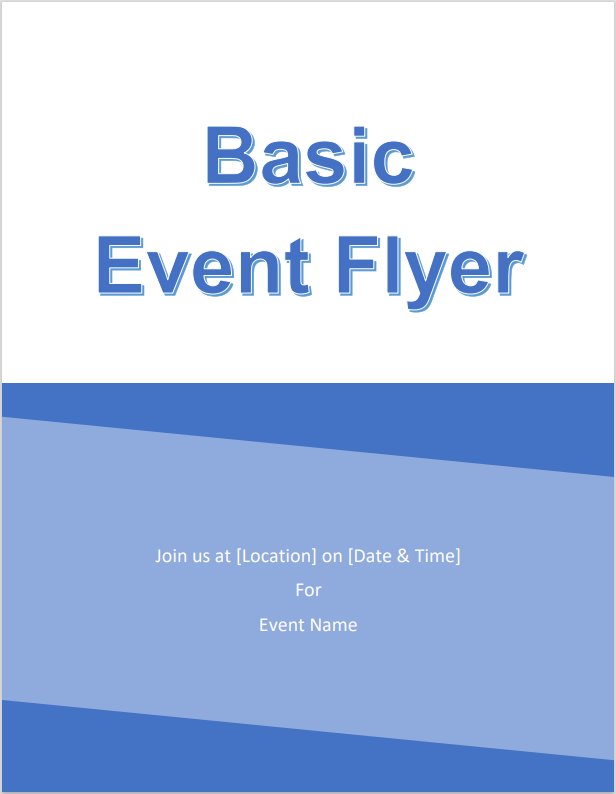 Basic Event Flyer